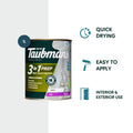 Taubmans 3 In 1 White Water Based Interior & Exterior Primer Undercoat Sealer 1L