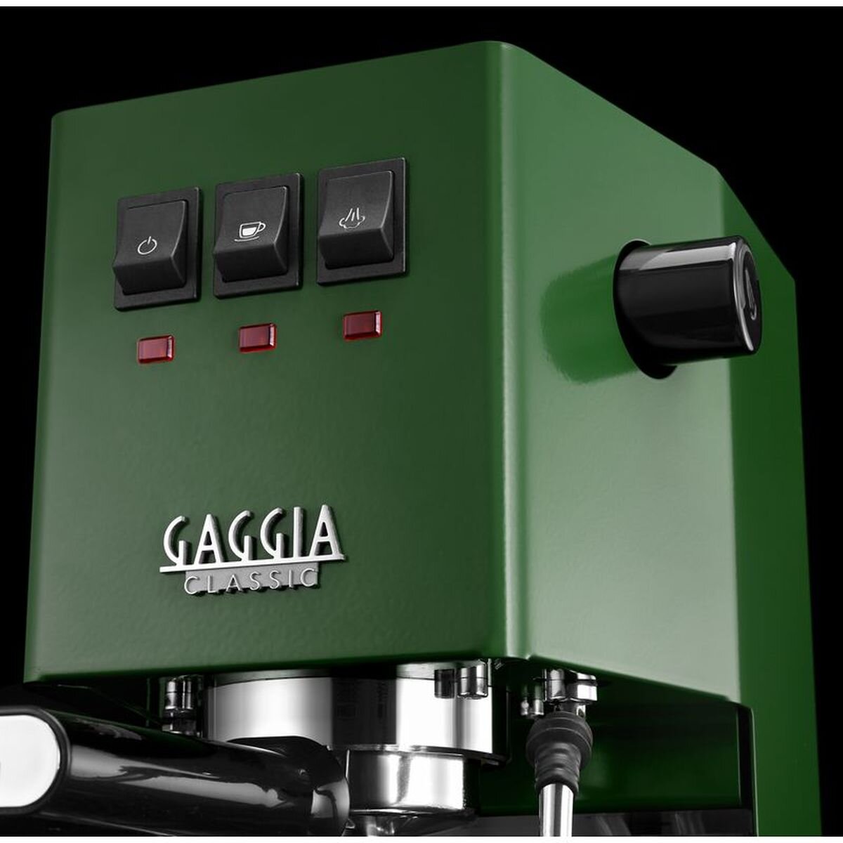 Gaggia Classic E24 Manual Coffee Machine - Jungle Green - Upgraded Boiler and 15 Bar Pump - RI9481-17