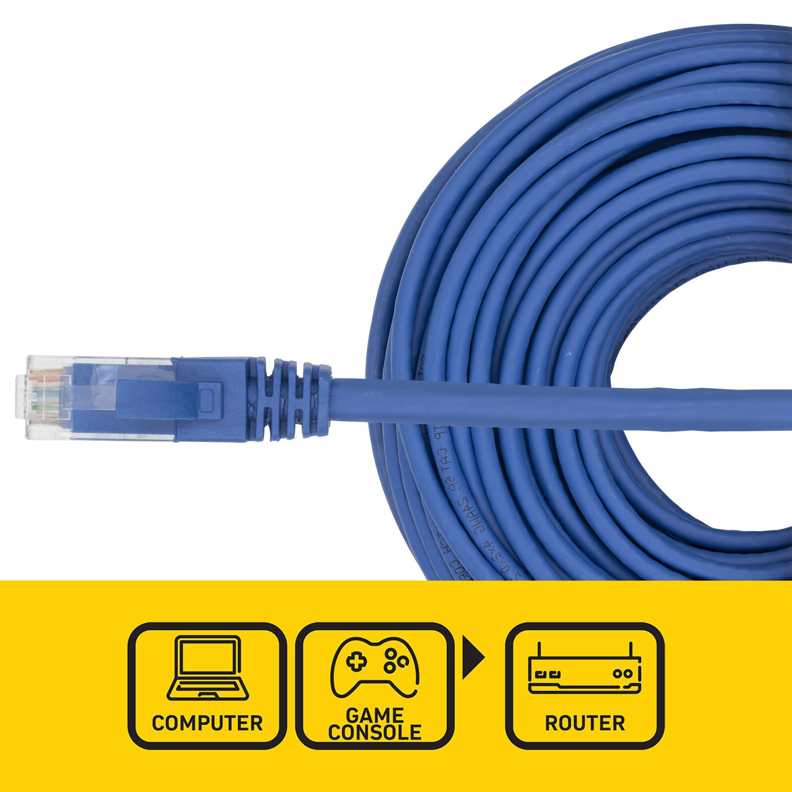 Antsig 30m CAT6A RJ45 Ethernet Cable APUTP6A30 - 10Gbps Network Lead