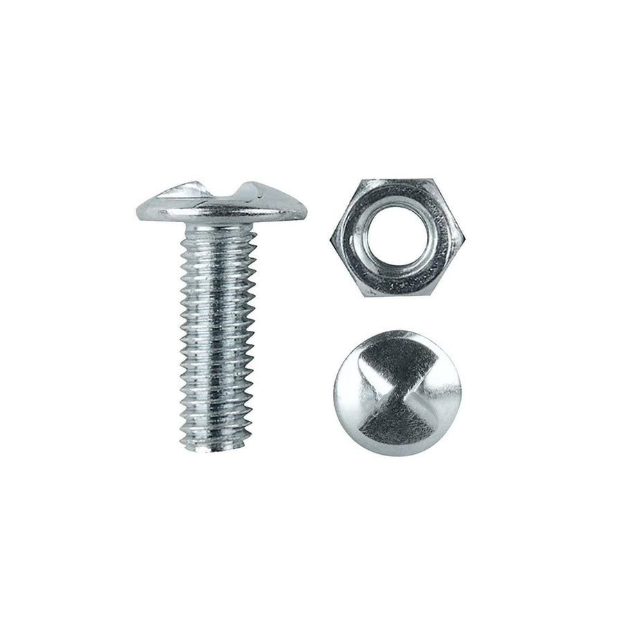 Pinnacle Assorted Anti Theft Bolts and Nuts 50 Pack M4-M8 Zinc Plated - SuperSaverAU - view 1