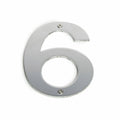 Sandleford Stainless Steel House Number 6 - 100mm - Brushed Finish - SuperSaverAU - view 1
