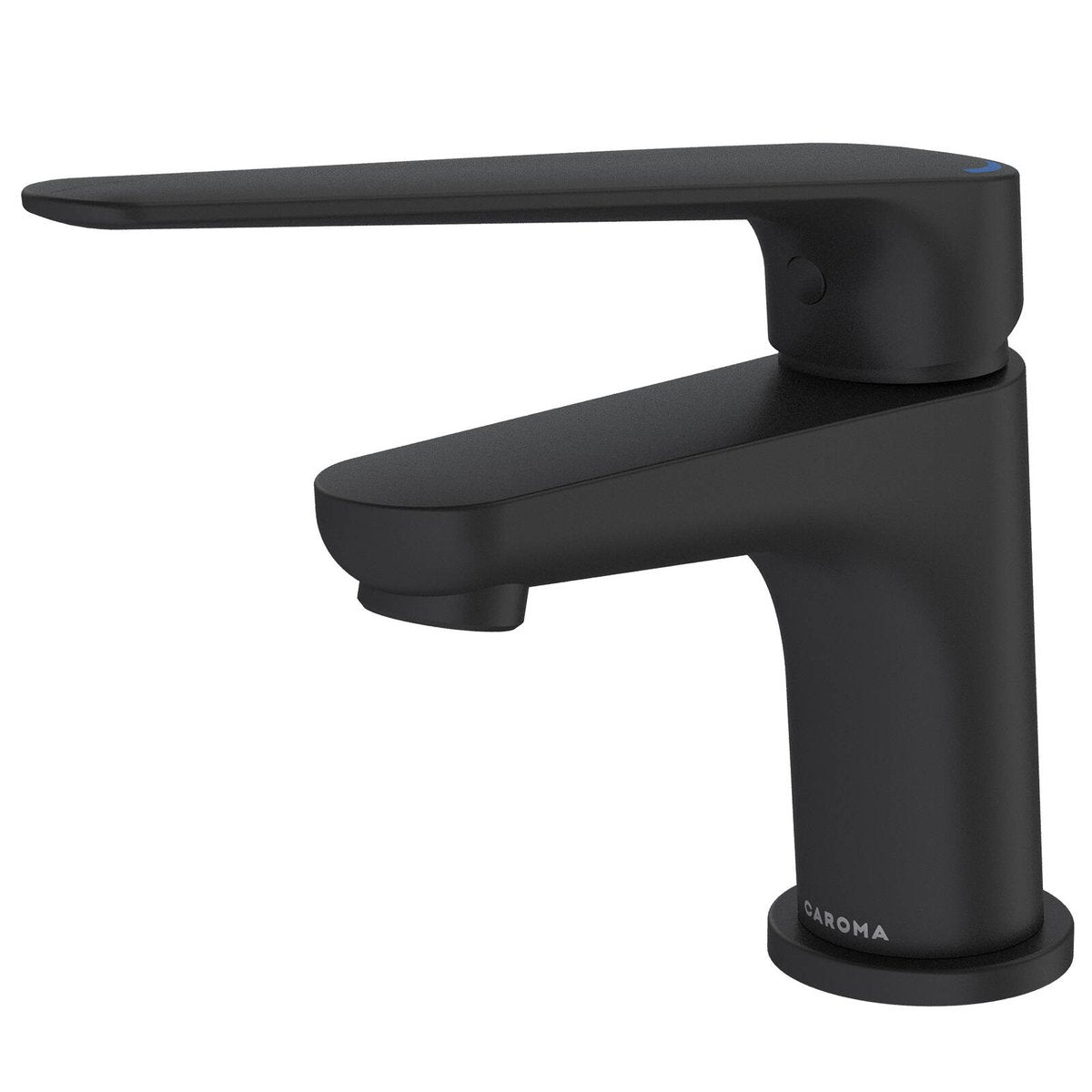 Homecare By Caroma Basin Mixer - Black Matte - Lead-Free Brass - 40mm x 150mm x 175mm - SuperSaverAU - view 1