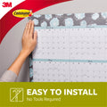 Command White Adhesive Poster Strips, 12 Pack