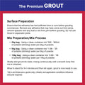 Maxisil 2kg Light Grey Grout - Cement-Based - Hydrophobic - 1mm to 15mm Joint Size - SuperSaverAU - view 2