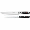 Wusthof Classic 2 Piece Carving Set - 20cm Carving Knife and 16cm Meat Fork - 9740W