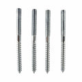 Everhang M8 Hanger Bolt 100mm Zinc Plated Steel 4 Pack Durable - SuperSaverAU - view 1