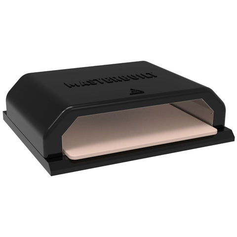Masterbuilt pizza oven insert - cooks pizzas up to 35cm, includes pizza stone, black - MB20181722