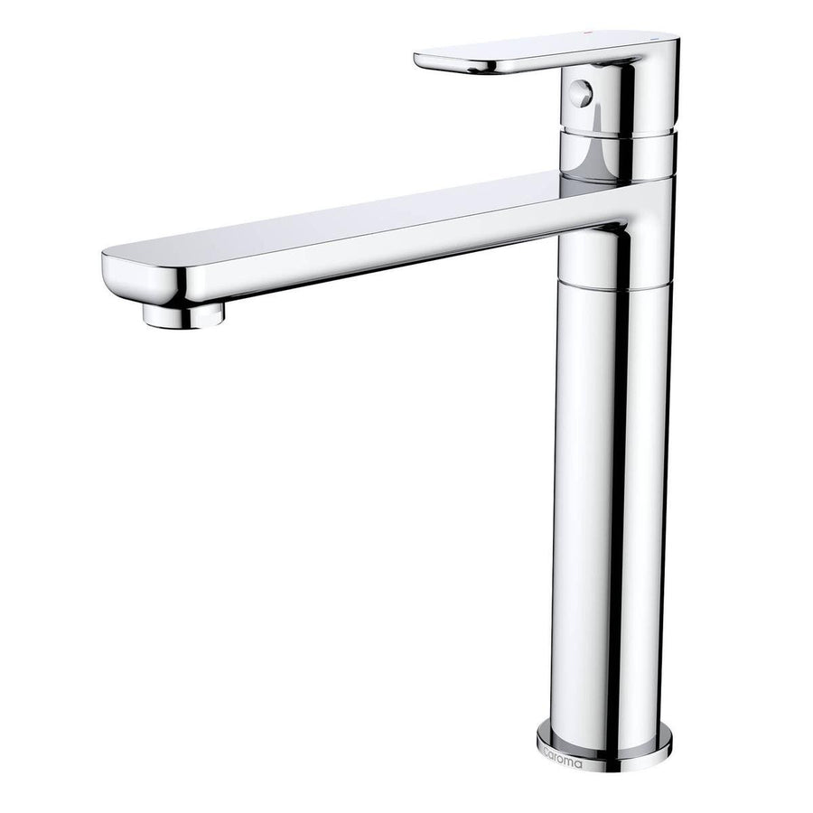 Caroma Luna Sink Mixer - Lead Free Brass - Polished Chrome - 50mm x 260mm x 220mm - Easy Clean Aerator - SuperSaverAU - view 1