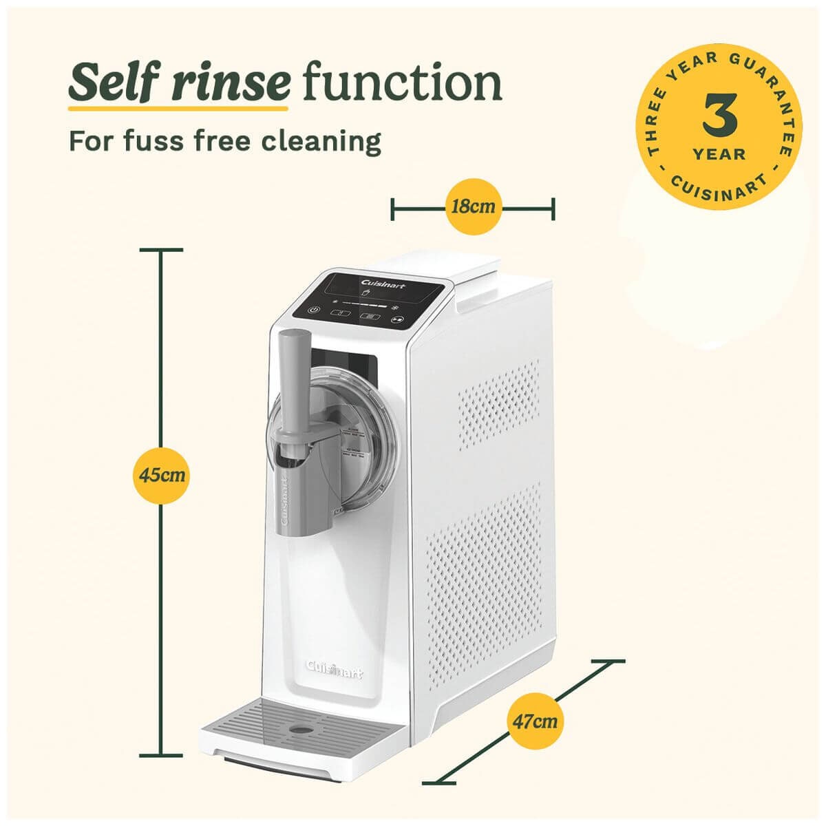 Cuisinart Frost Fusion 6-in-1 Soft Serve and Slushy Maker - No Pre-Freezing, SilentCool - ICE-200XA