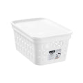 Boxsweden Kept Storage Basket - Small 26x17.5x12.5cm - White - Stackable - SuperSaverAU - view 1