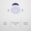Deta 92mm Multi Power Tri Colour LED Downlight - 6W/7.5W/9W - IP44/IP20 - SuperSaverAU - view 3