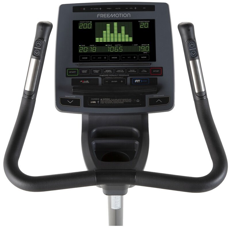Freemotion u8.9b upright exercise bike - 24 resistance levels - 14 workouts - iFIT enabled - VMEX81418