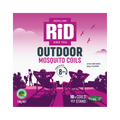 RID Insect Repellent Mosquito Coils 10 Pack Matt Black Ash Tray - SuperSaverAU - view 1