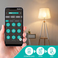 Arlec B15 LED Globe 5.5W 470lm RGB Colour Mode - Smart Home Automation - SuperSaverAU - view 4