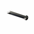 Rogerseller Pinch Wall Bath Spout - Brushed Nickel Finish, Wall Mounted Bath Filler - 3606003107
