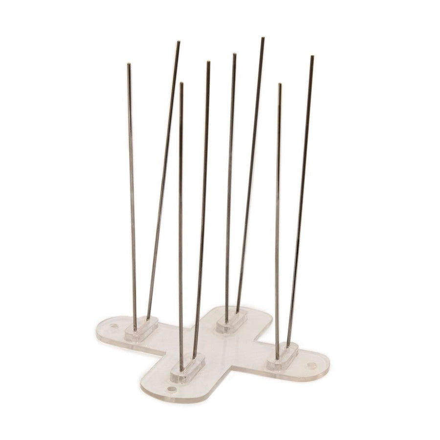 Jack Stainless Steel Outdoor Pest Control Cross Spikes 4 Pack - 90mm - SuperSaverAU - view 1
