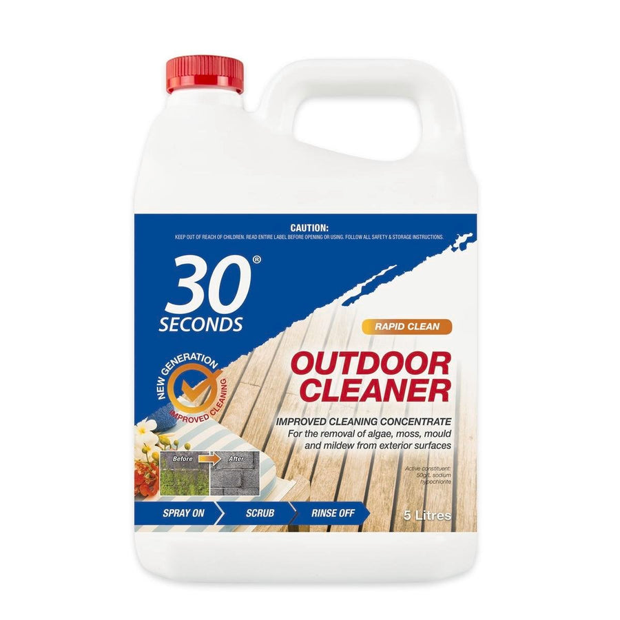 30 Seconds Outdoor Cleaner 5L Liquid Fast Acting Algae Remover - SuperSaverAU - view 1