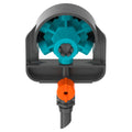 Gardena Micro Irrigation Spray Nozzle - 6 in 1 - 2 Pack - Adjustable 90°-360° - Black/Turquoise - SuperSaverAU - view 2