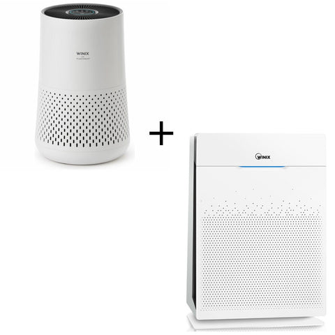 Winix Air Purifier Package - True HEPA Filter, 4 Fan Speeds, Sleep Mode - PKAUS-1250A850