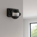Arlec Movement Activated Security Sensor Light MAL343, 12m Detection Range, Black
