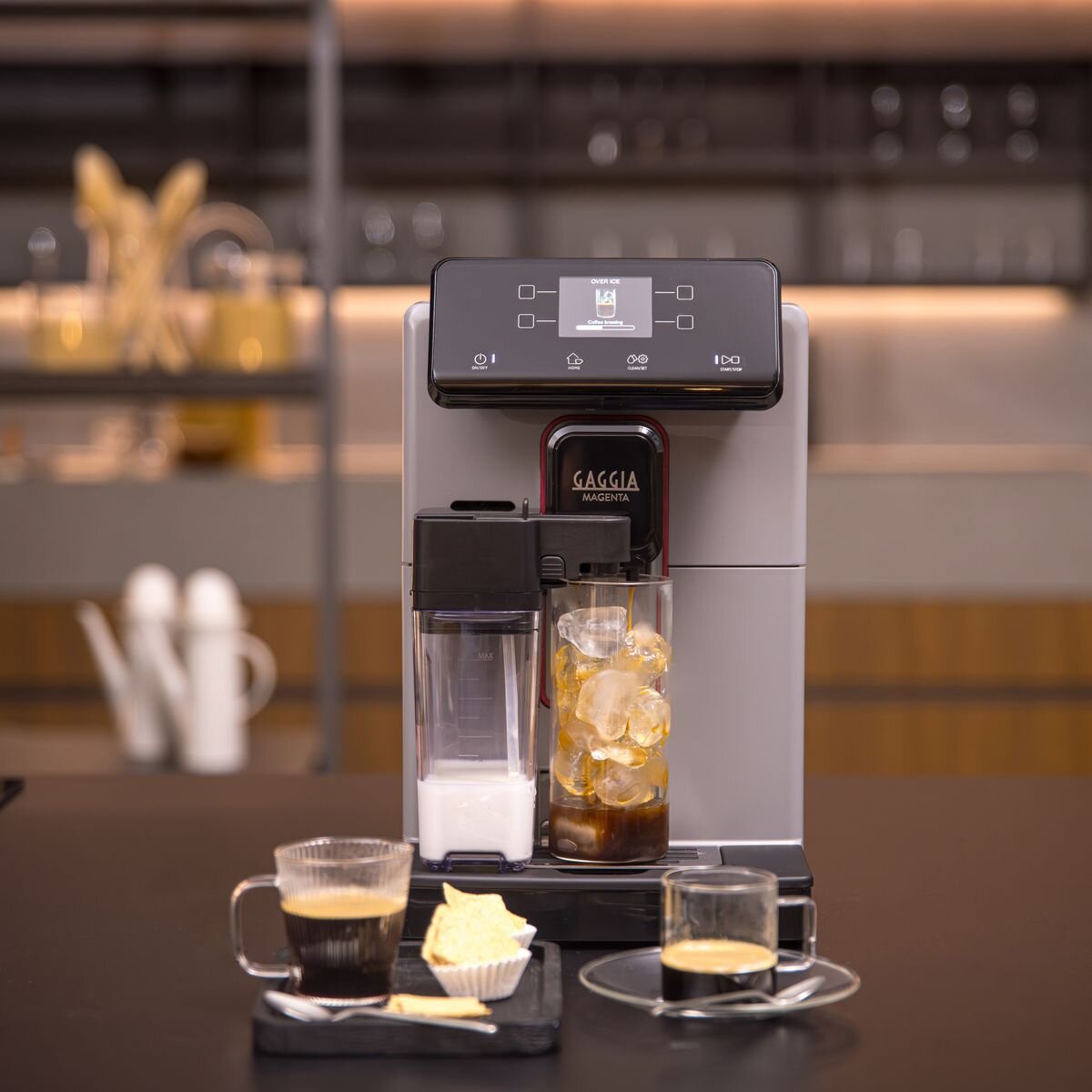 Gaggia Magenta Prestige Over Ice automatic coffee machine - 13 beverages - 1.8L water tank - EG6603-40
