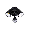 Brilliant Black Raptor III LED Twin Security Light 20W 1800 Lumens - Motion Sensor - Outdoor Use - SuperSaverAU - view 1
