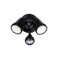 Brilliant Raptor III Black LED DIY Twin Security Light 20W Motion Sensor 22595/06