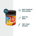 Taubmans 500ml White Sample Pot - Water-Based Acrylic - Easy Application - SuperSaverAU - view 2