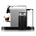 Breville CitiZ Nespresso capsule machine 1L - Silver, Aeroccino3 milk frother, 19 bar pump - BEC660SIL