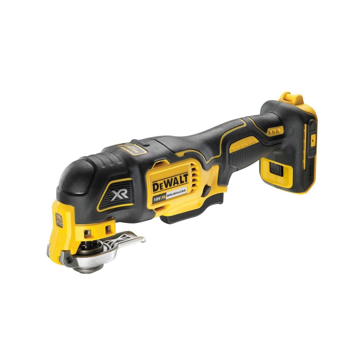 Dewalt 18V XR Li-Ion 3 Speed Oscillating Multi Tool DCS356N-XJ - 155mm x 80mm x 310mm - Yellow - SuperSaverAU - view 1