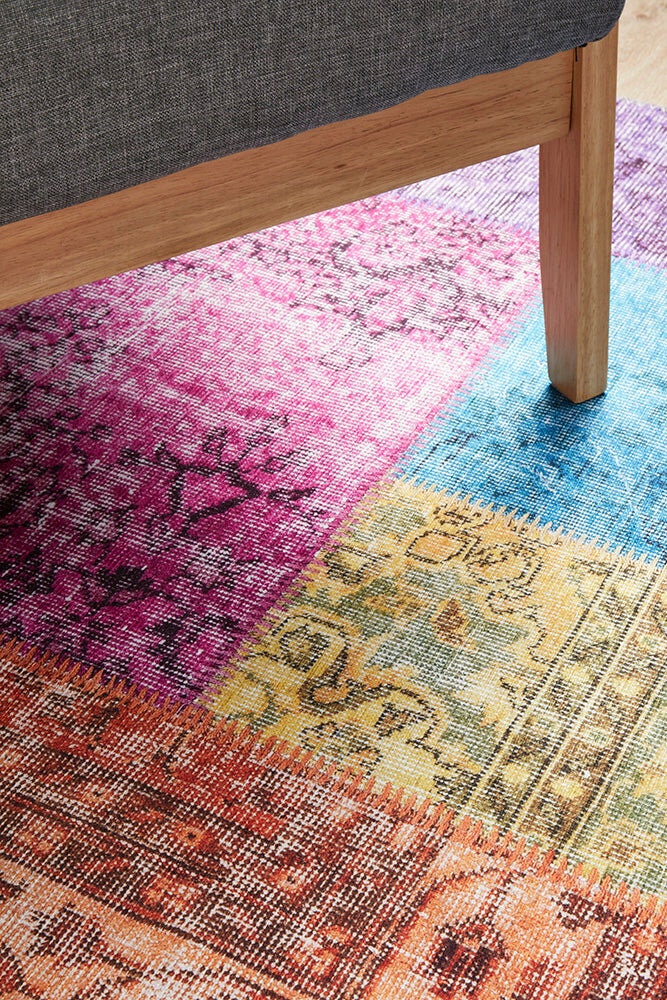 Rug Culture Illusions Large Rug 280x190cm - Multi-coloured Polyester - Short Pile - ILU167MULTI280X190