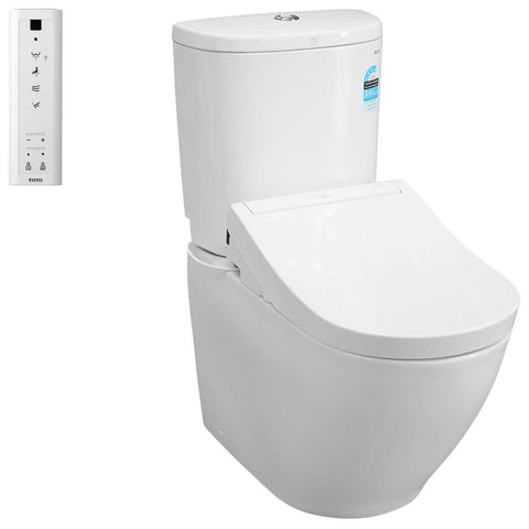 Toto Basic+ Back To Wall Smart Toilet Suite - S5 Washlet, Comprehensive Cleansing Modes - BASIC-BTW-S5