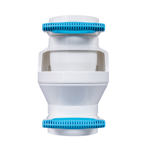 Rain Harvesting 90mm Air Gap - White - Prevents Backflow - 140mm x 200mm - SuperSaverAU - view 1