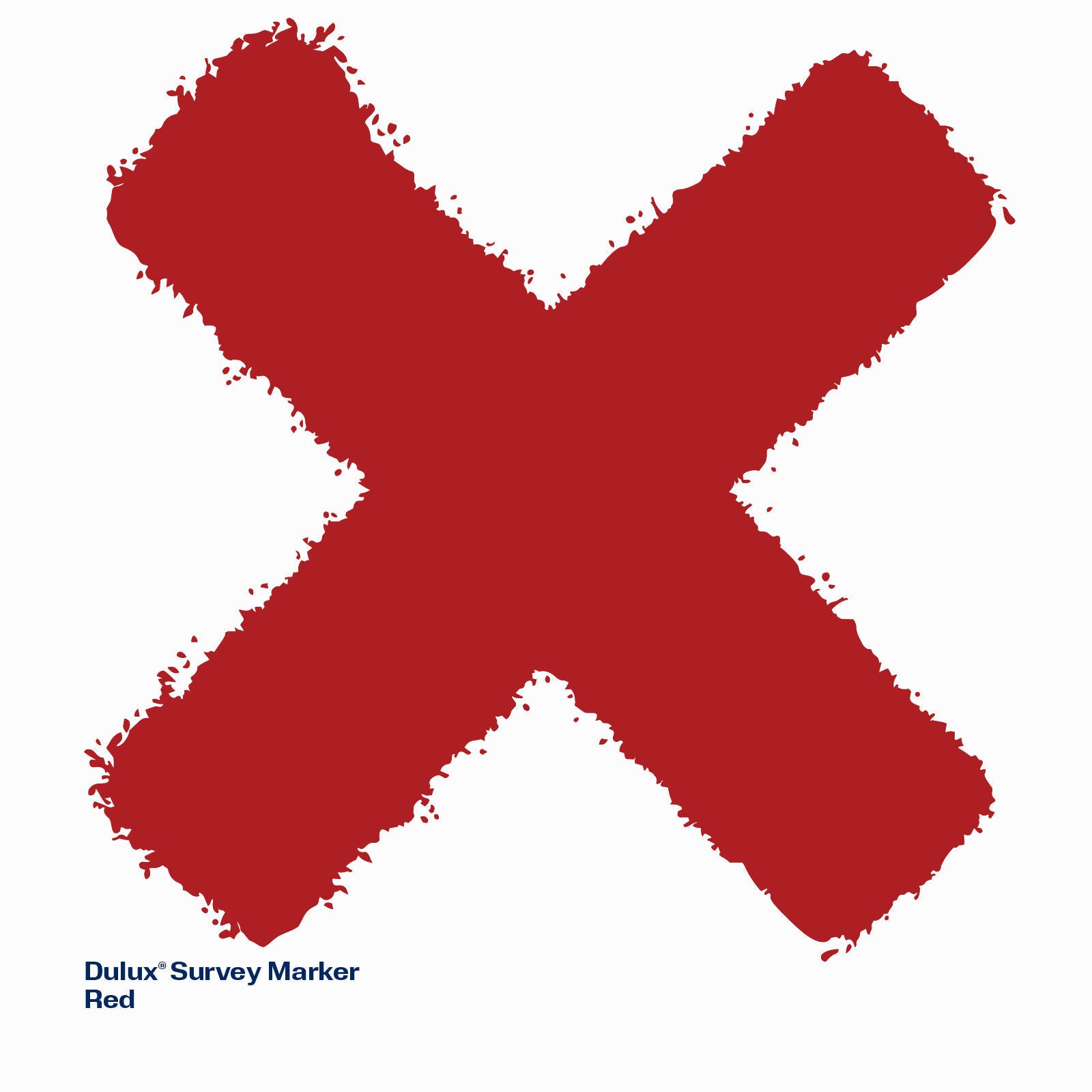 Dulux Survey Marker Spray Paint Red 350g, Indoor & Outdoor