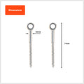 Taskmaster 6mm 316 Stainless Steel Lag Screw - 2 Pack