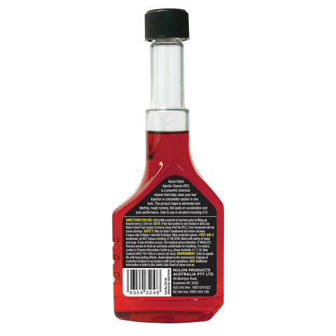 Nulon Petrol Injector Cleaner 150ml Fuel Injection & Carburettor Treatment