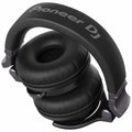 Pioneer DJ Over-Ear DJ Headphones - 40mm Drivers, Closed Cups, Foldable, Dark Silver - PDJ-HDJ-CUE1
