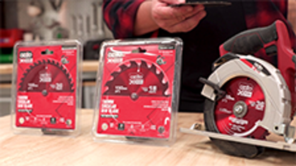 Ozito 150mm Circular Saw Blade - 18 Tooth - Steel - Quick Cuts