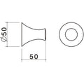 Caroma Elegance 126mm Robe Hook Polished Chrome Brass