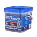 Bremick Metal Hex Screw 12g x 51mm - Box of 1000 - Watertight Seal - Corrosion Resistant - SuperSaverAU - view 1