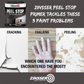 Zinsser Peel Stop Clear Binding Primer 1L Water-Based Sealer Indoor Outdoor