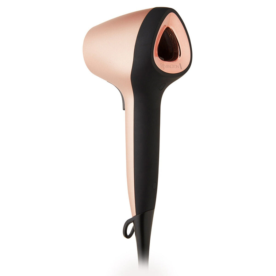 Remington Air3D Plus Hair Dryer - 1800W Motor - Smooth Conditioning - Rose Gold and Black - D7779AU