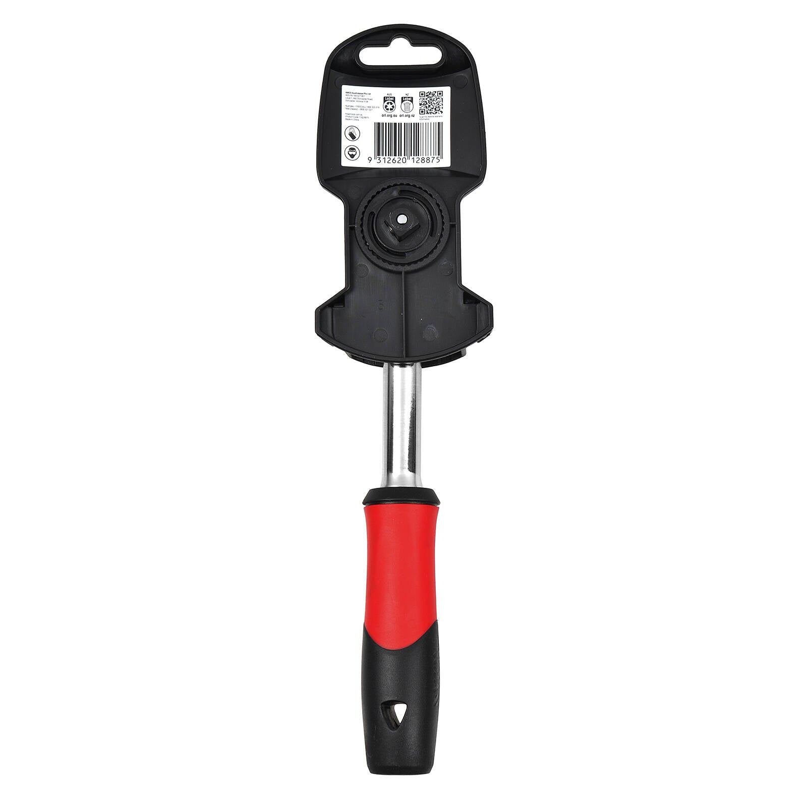 Trojan 3/8" Drive Ratchet with Grip, 72 Tooth Reversible Chrome Vanadium