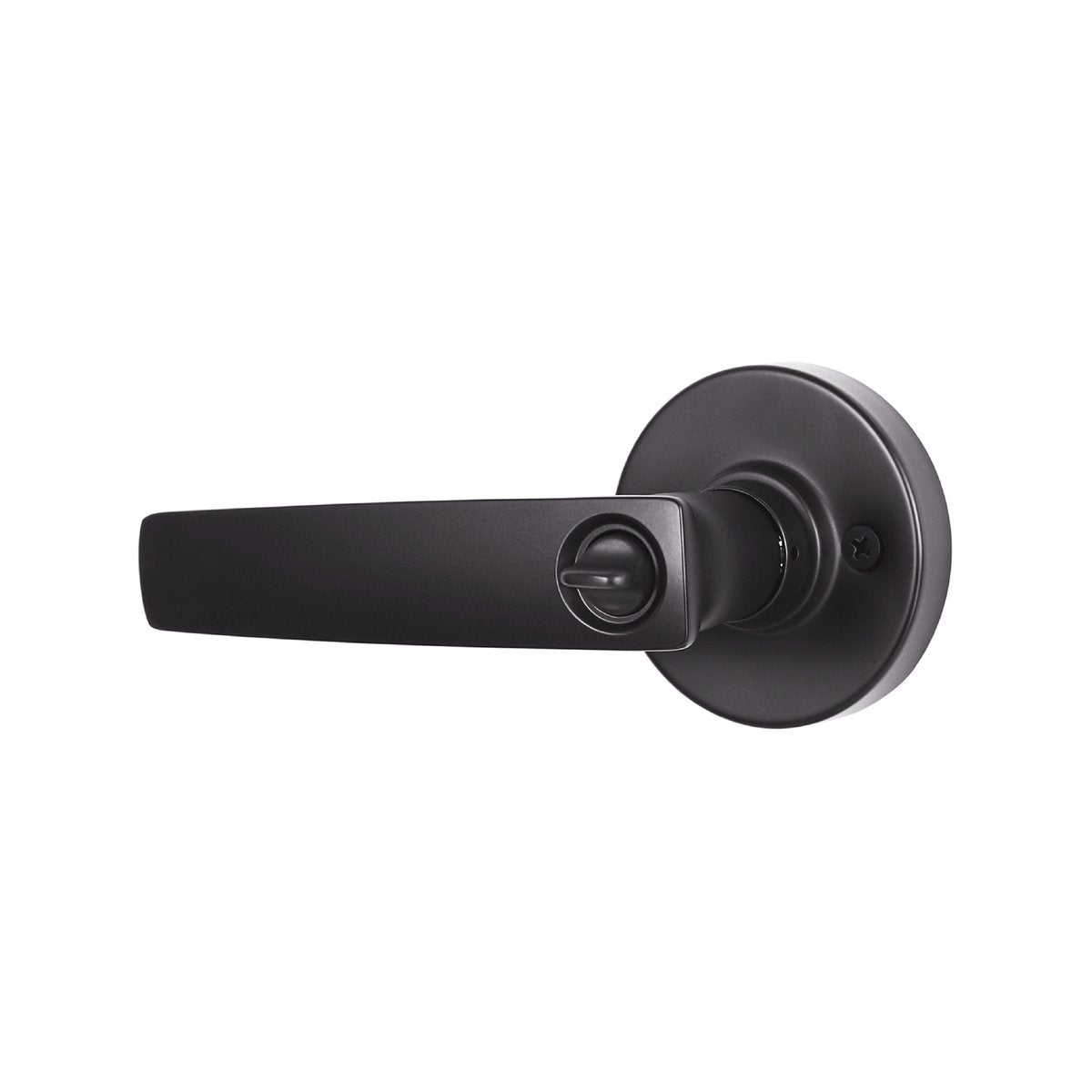Gainsborough Neue Aurora Entrance Lever Set - Matt Black - 145mm x 67mm - Dual Function - SuperSaverAU - view 2