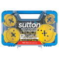 Sutton Tools 19-111mm 12 Piece Tungsten Carbide Plumber Holesaw Set