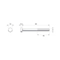 Zenith Hot Dip Galvanised Hex Head Bolts and Nuts M8 x 90mm 25 Pack - SuperSaverAU - view 4