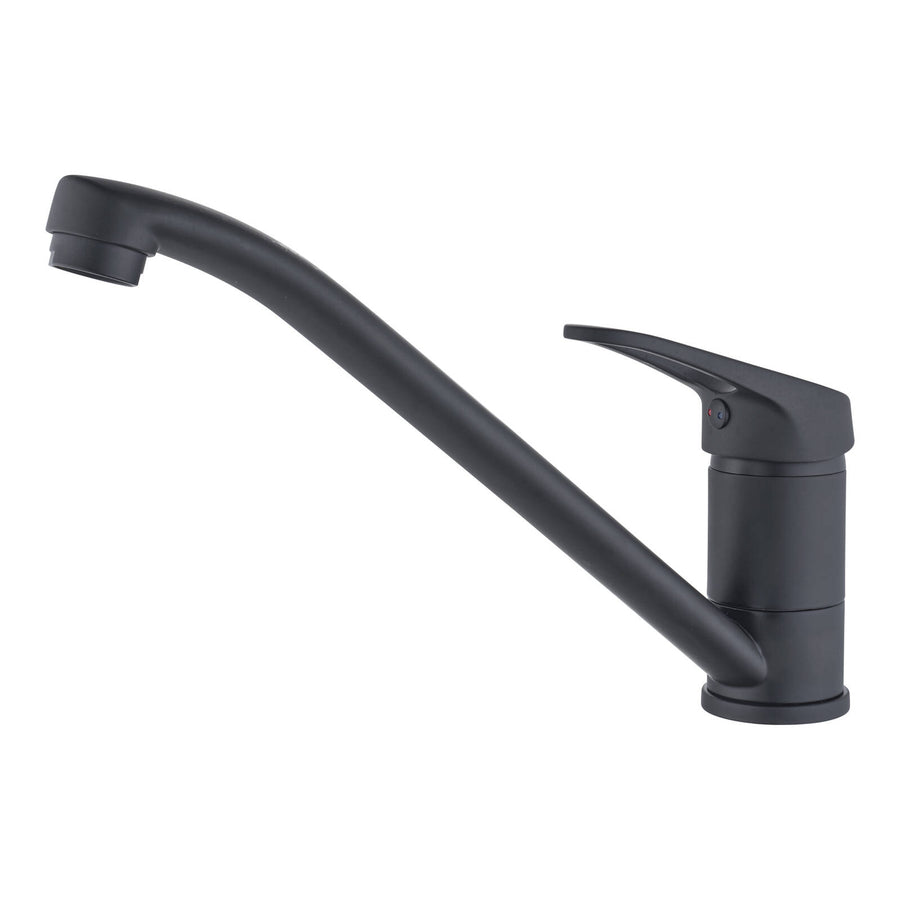 Estilo Serena Sink Mixer Tap Matte Black 35mm Lever 4 Star WELS 7.5L/min