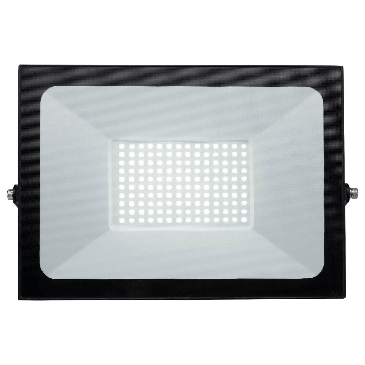 Brilliant 100W Black Stealth II LED Slim Panel Flood Light 285mm x 250mm - SuperSaverAU - view 2
