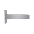 Flexi Storage Decorative Shelving Shelf End Brackets 190mm Brushed Aluminium Style 15kg