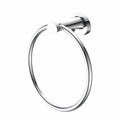 Caroma Towel Ring - Polished Chrome - 180mm Brass - Elegant Design - SuperSaverAU - view 1